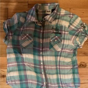 Harley Davidson women’s short sleeve top large